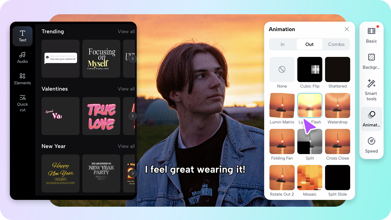 Add creative elements to highlight the status
